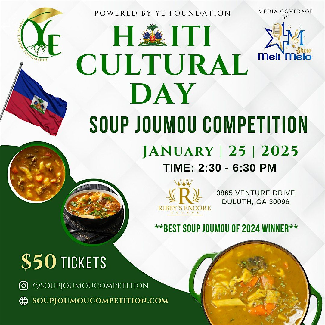 2nd Annual Haiti Cultural Day: Soup Joumou Competition fundraiser event