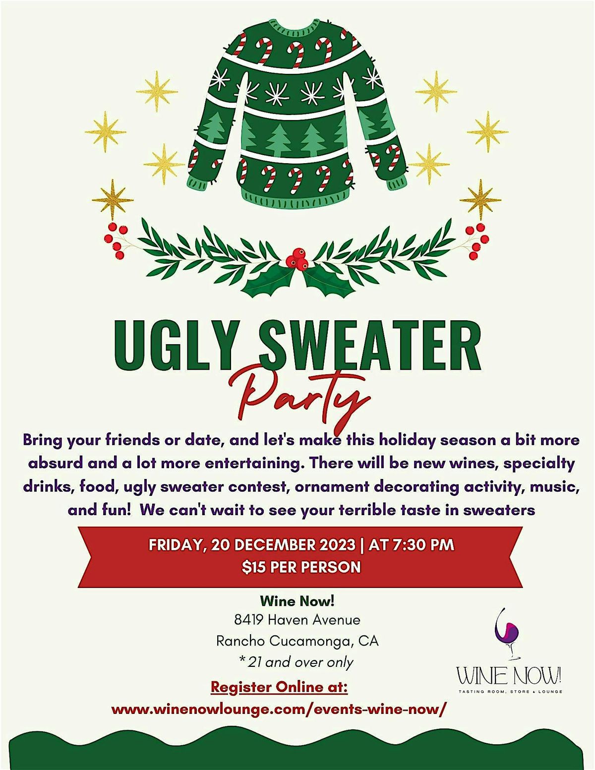 Ugly Sweater Party!