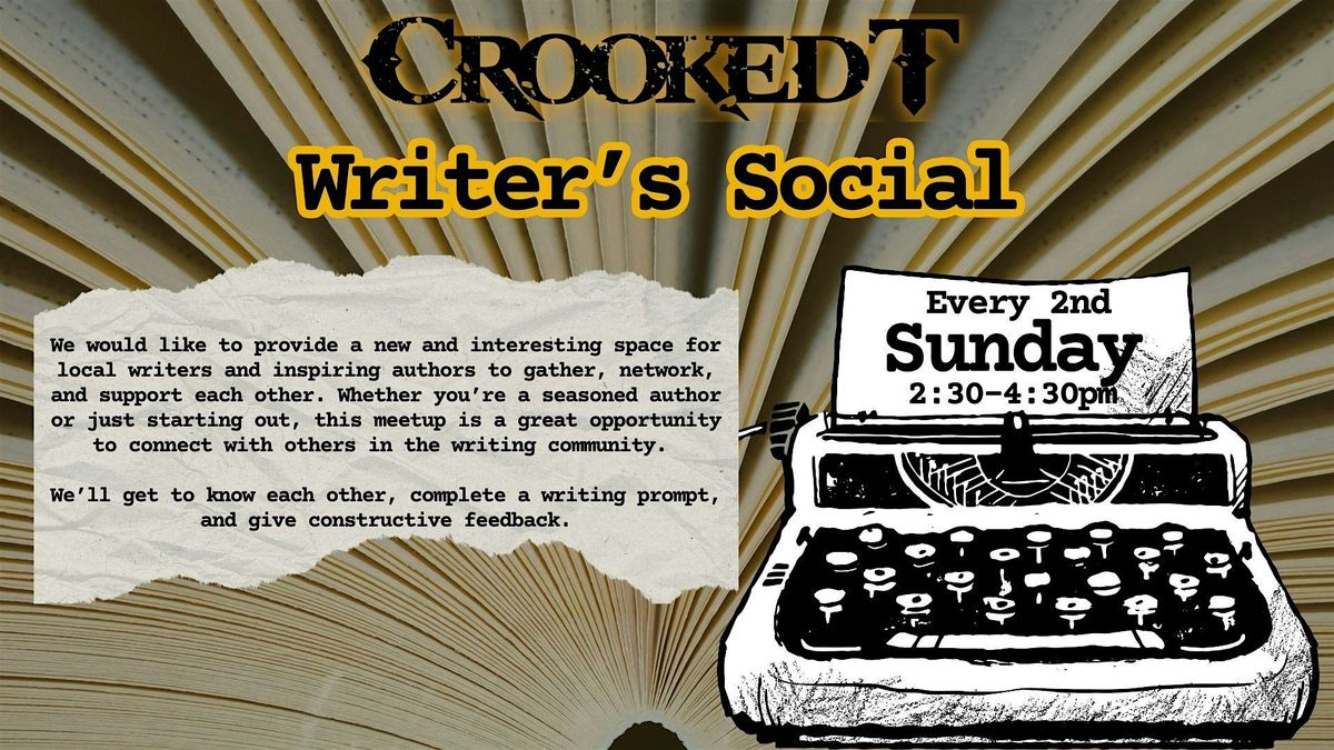 Writer's Social at Crooked T