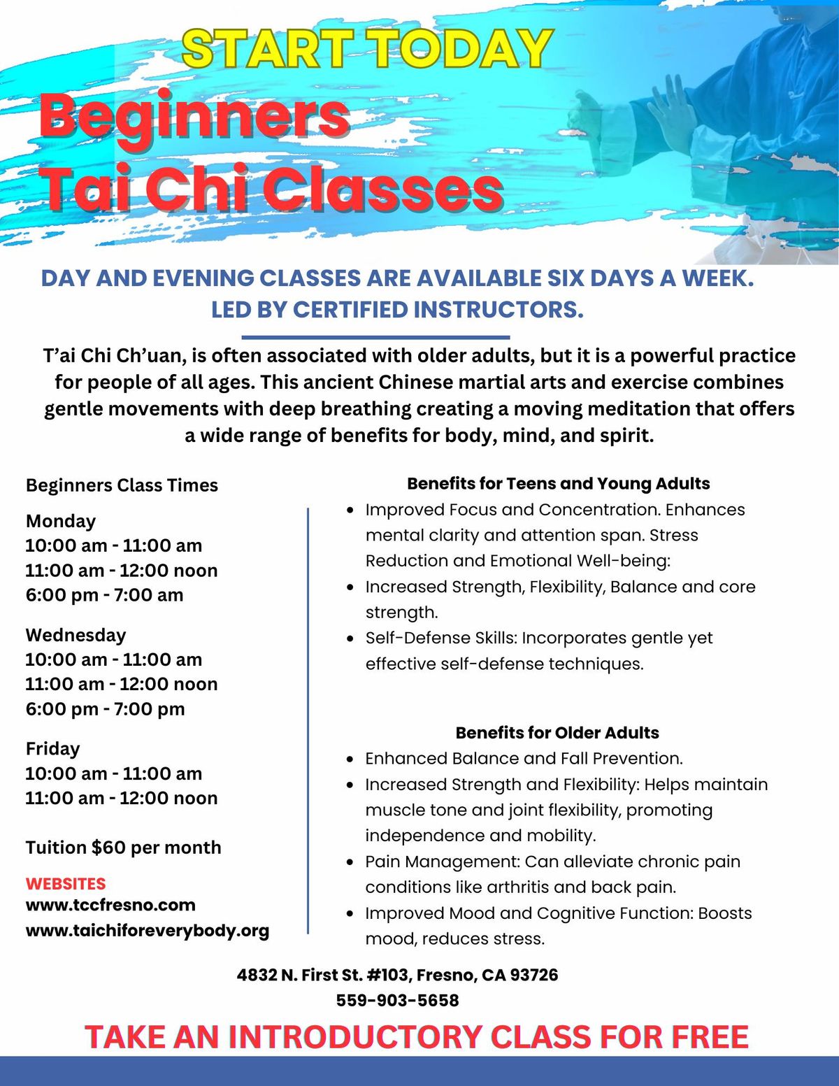 Tai Chi Classes