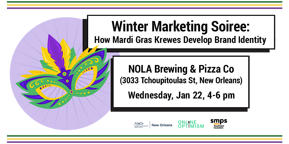 Winter Marketing Soiree: How Mardi Gras Krewes Develop Brand Identity