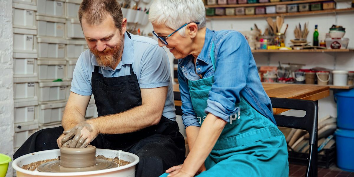 Individual or Small Group Beginner Clay Session - Pottery Class by Classpop!\u2122