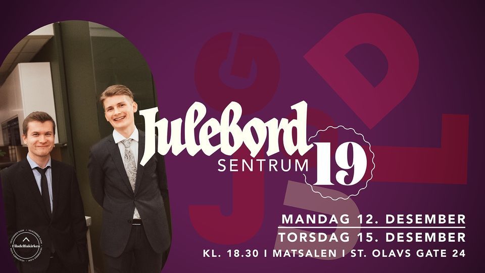 Julebord for Sentrum19