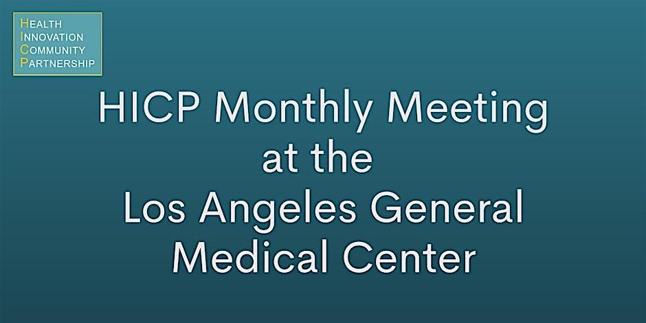 HICP 2026 Monthly Meeting - In Person Registration