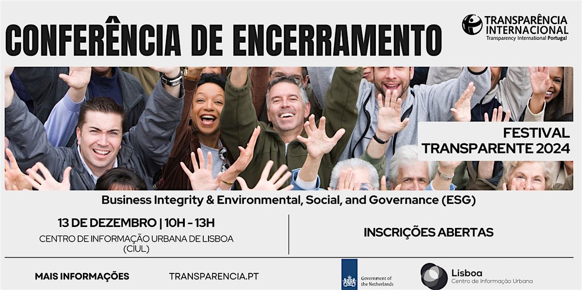 Confer\u00eancia de Encerramento | Festival Transparente 2024