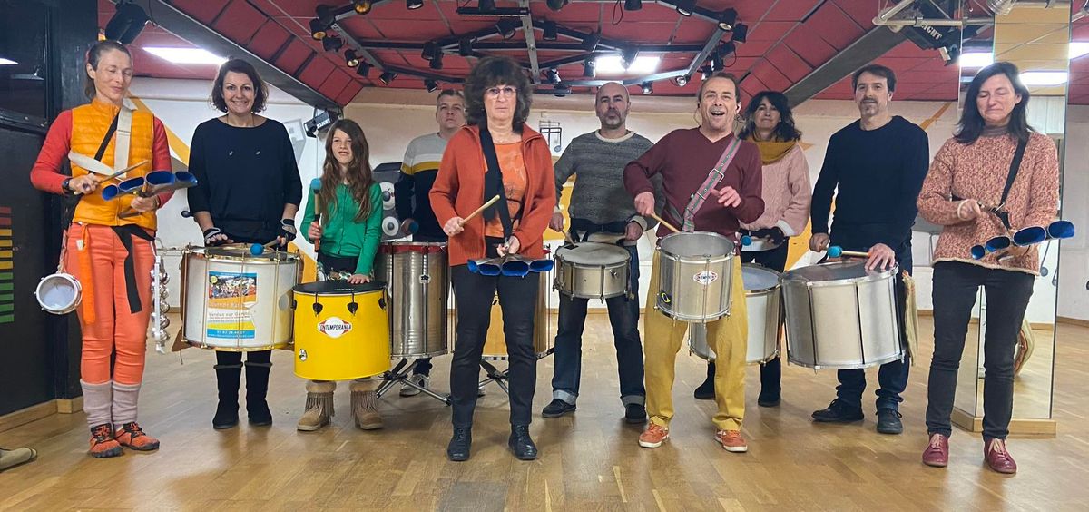 Stage de percussions de Carnaval (Batucada)