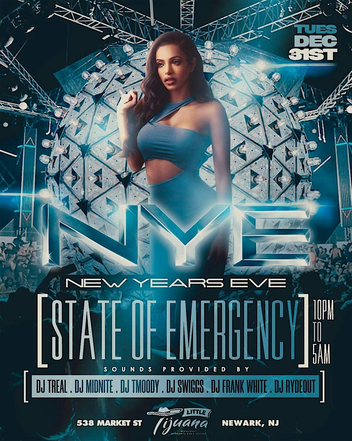 NEW YEARS EVE - STATE OF EMERGENCY