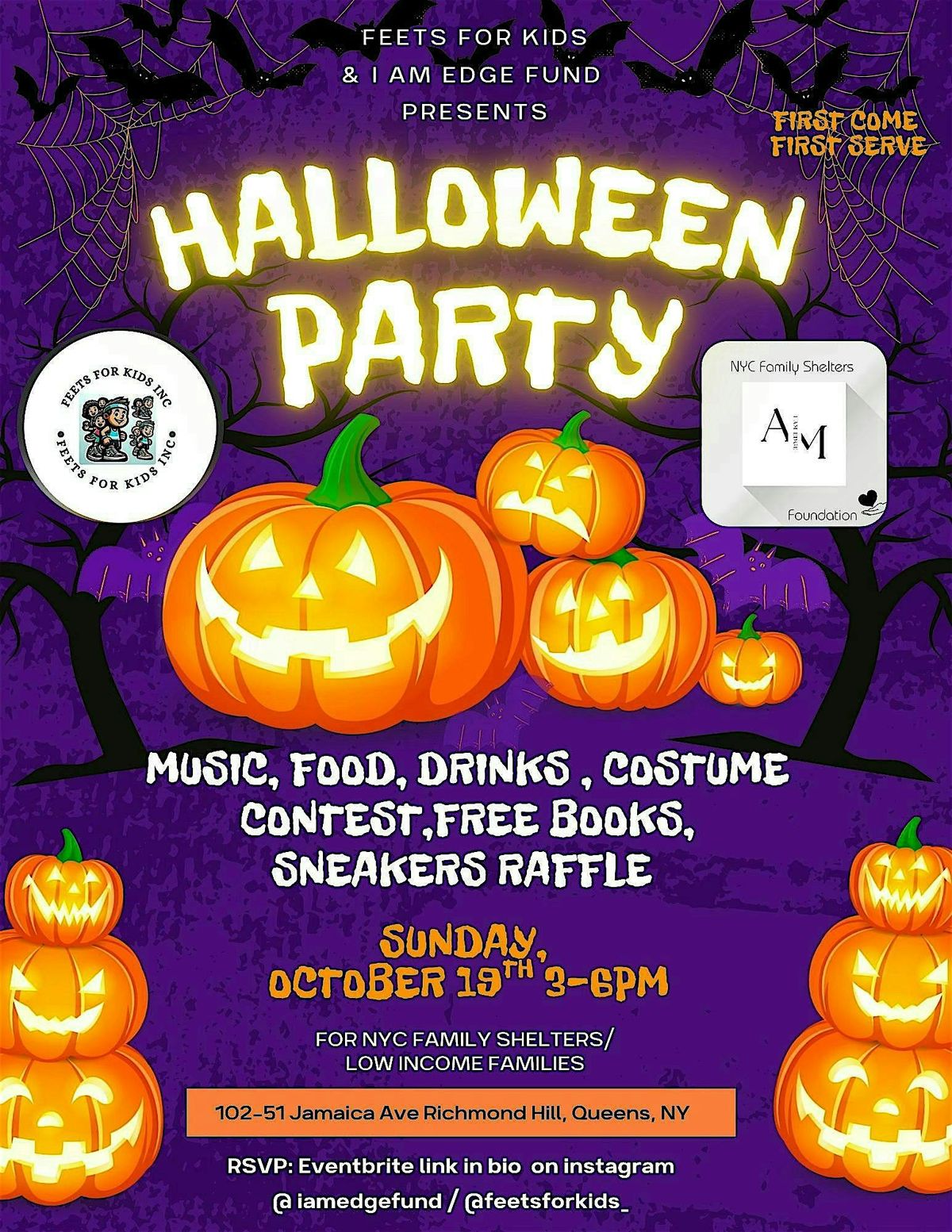 Halloween Party for NYC Family Shelters