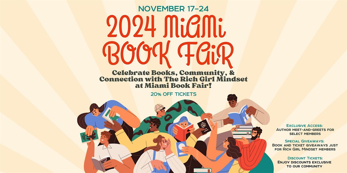 TRGM x Miami Book Fair: Celebration of Books, Community, & Connections