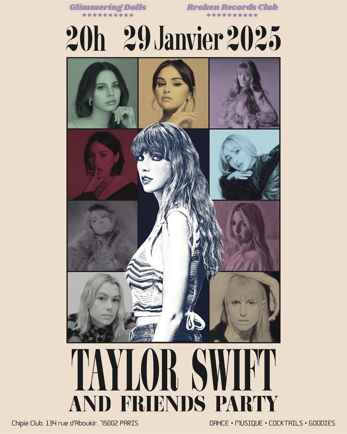 TAYLOR AND FRIENDS: DANCE PARTY (PARIS) \u2606