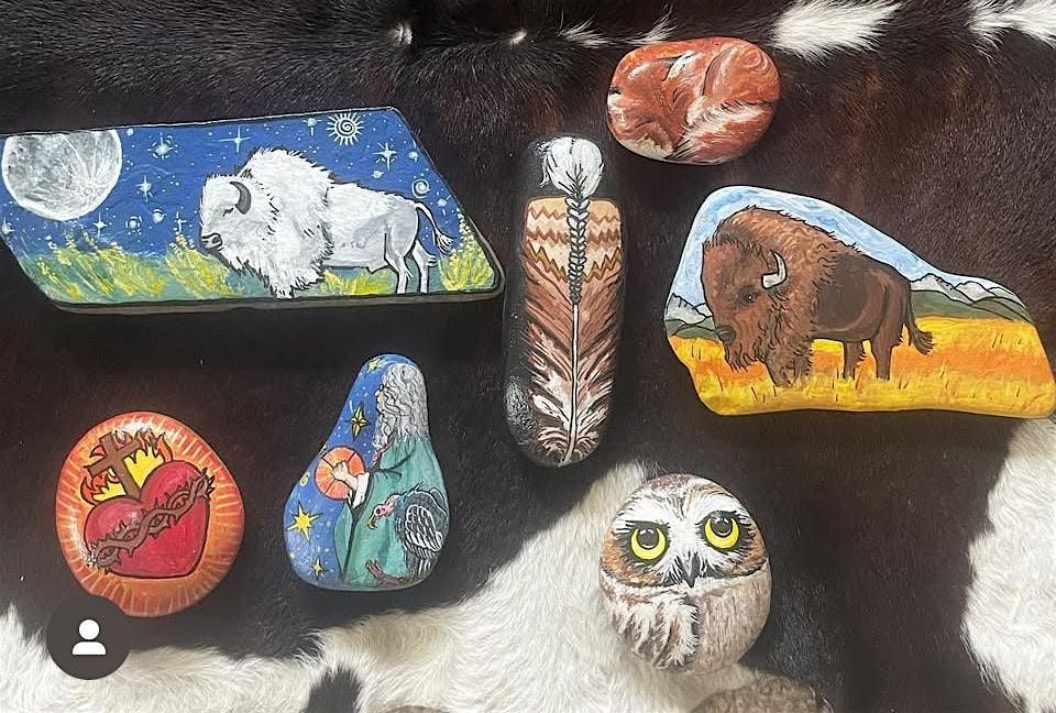 Vision Stone Painting and Alchemy Singing Bowls Blessing Cochrane