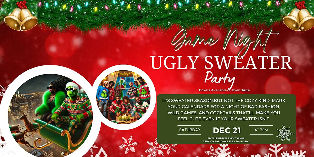 Ugly Sweater Party - Game Night Style