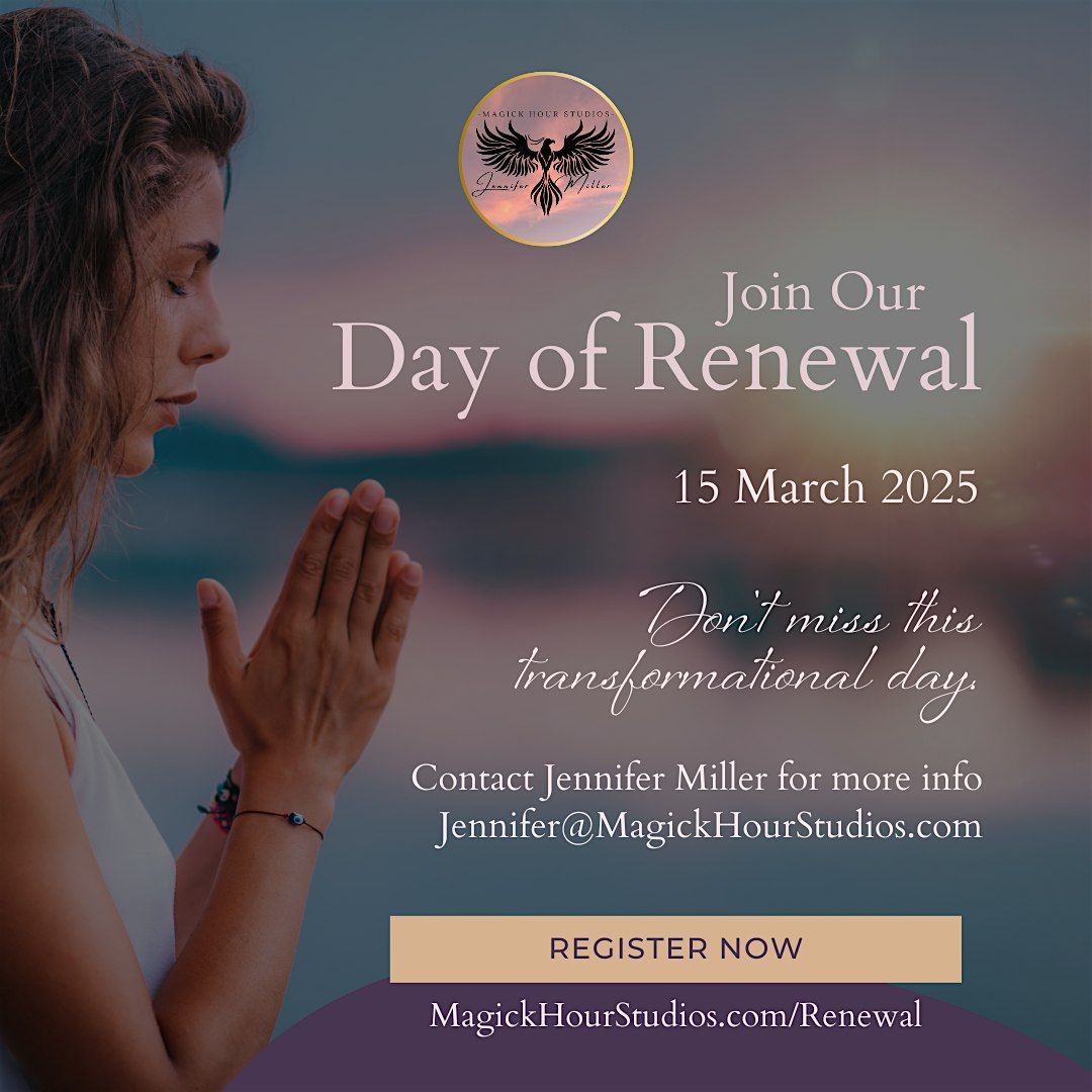 Join Us for a Day of Renewal!