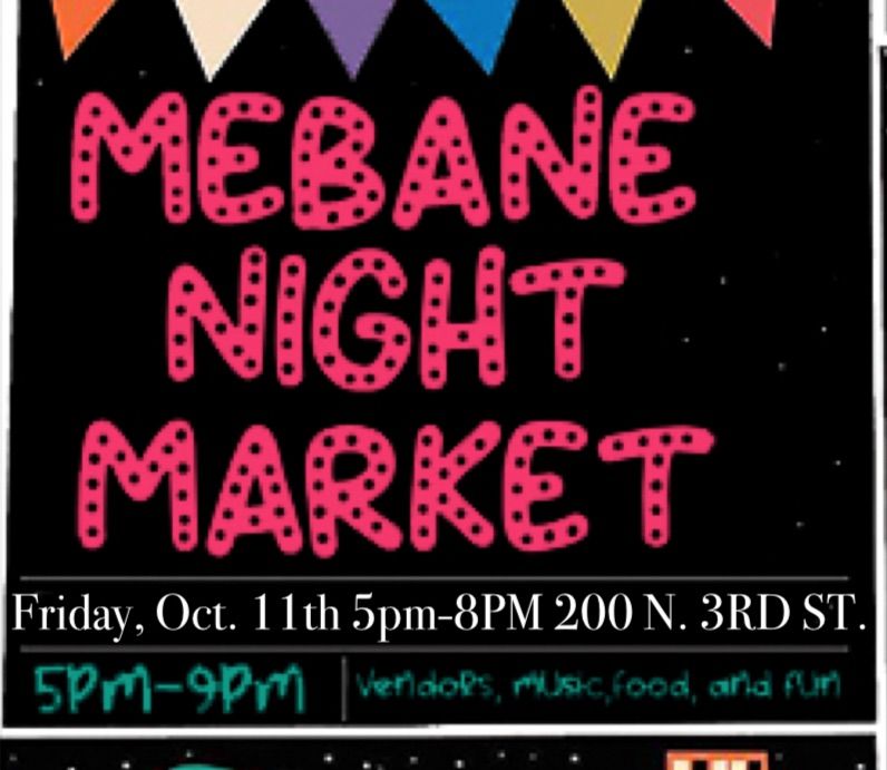 October Mebane Night Market