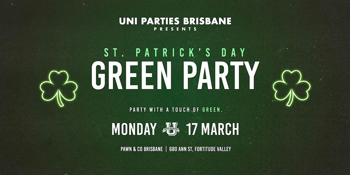 St Paddy's Day Green Party