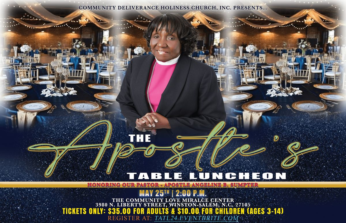 The Apostle\u2019s Table Luncheon 2025