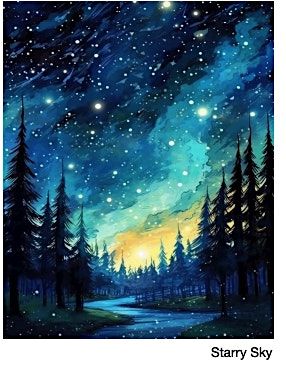 Paint n Sip: "Starry Sky"