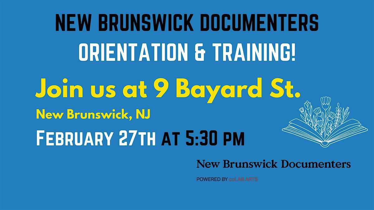 New Brunswick Documenters Training