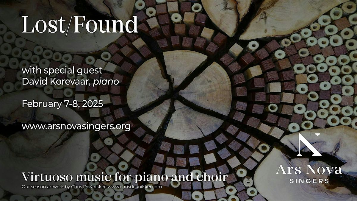 Lost\/Found: Virtuoso Music for Piano and Choir