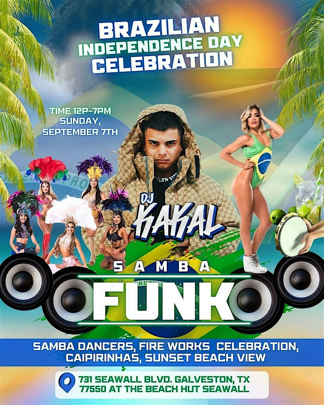 Brazilian Independece Day Celebration  Samba Funk