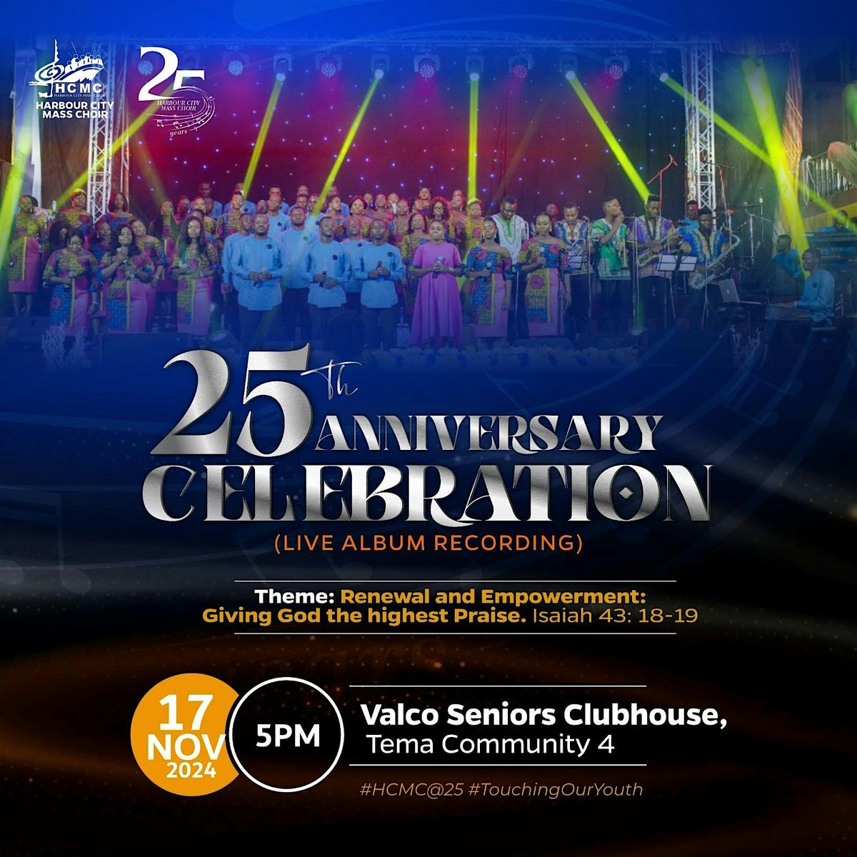 HCMC - 25TH ANNIVERSARY CELEBRATION (LIVE ALBUM RECORDING)