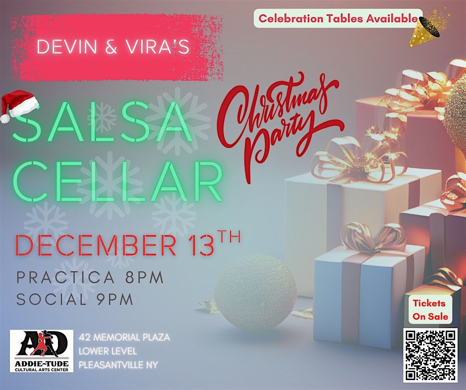 Salsa Cellar with Devin & Vira Christmas Party