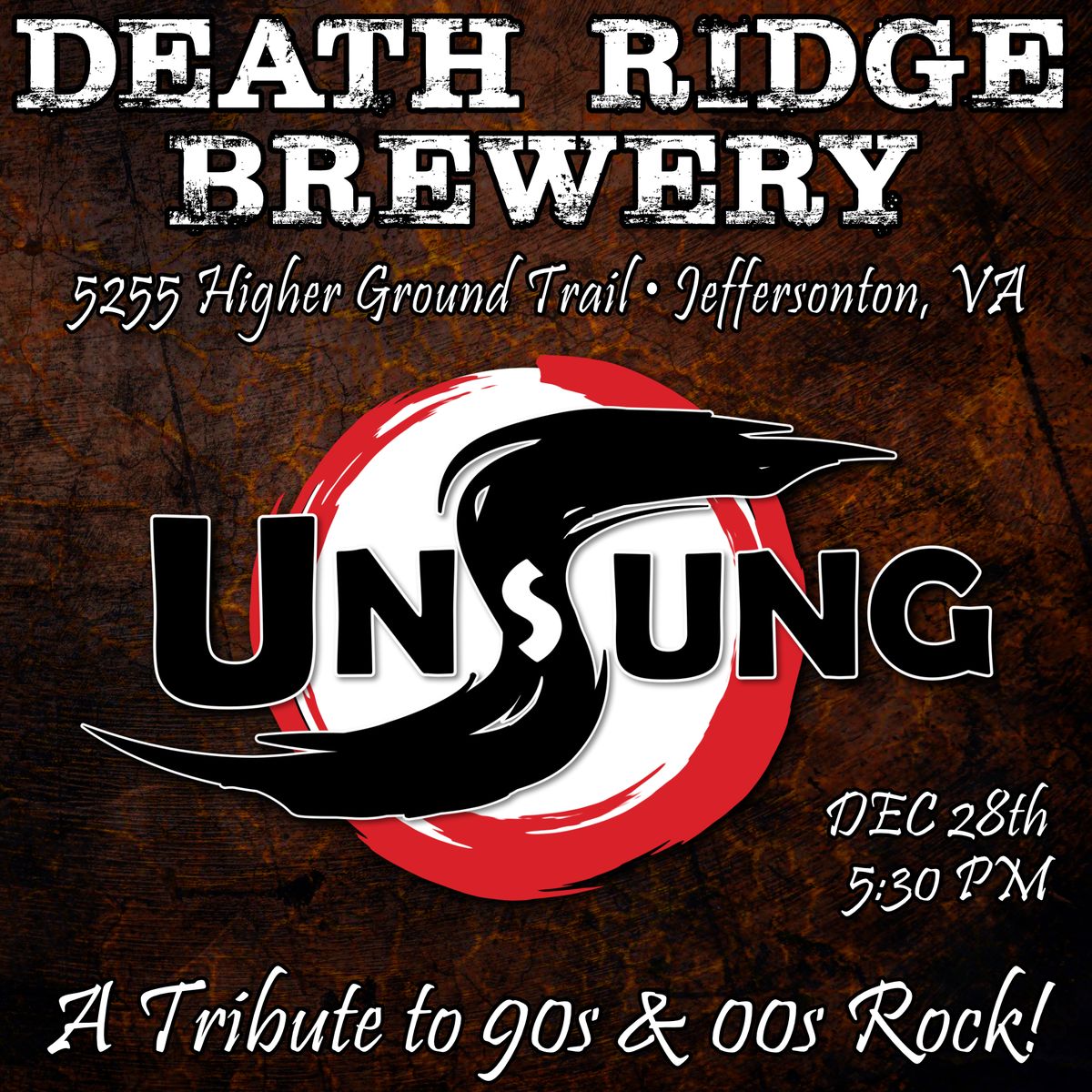 Unsung @ Death Ridge Brewery