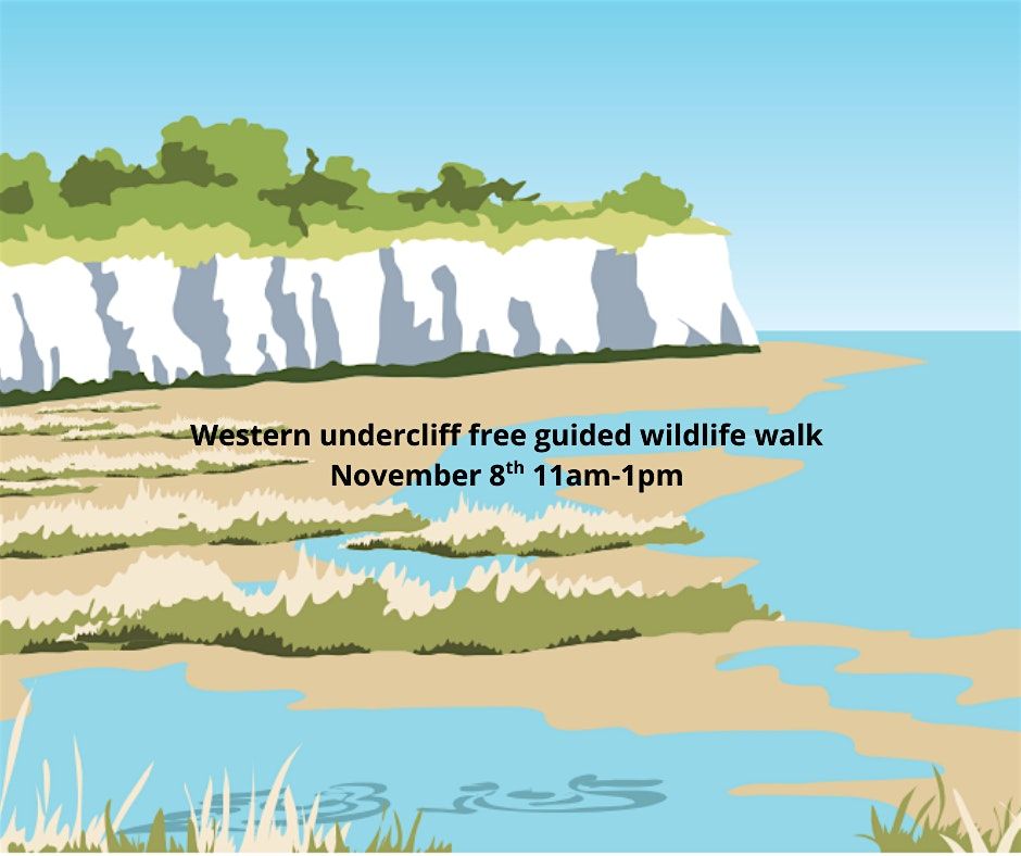 Western undercliff Free Guided Wildlife walk
