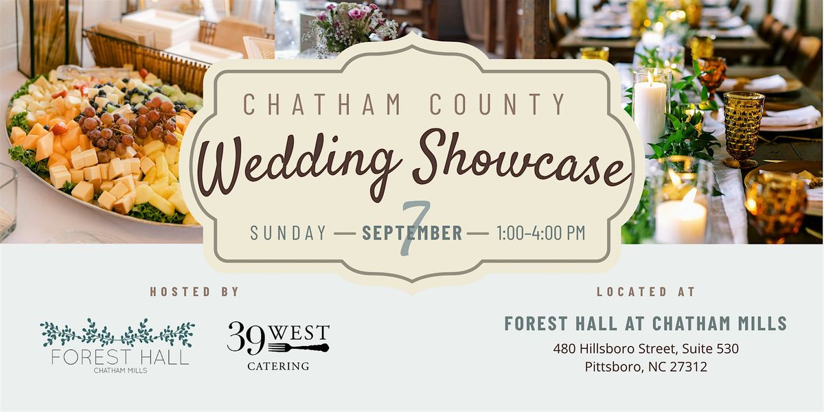 Chatham County Fall Wedding Showcase