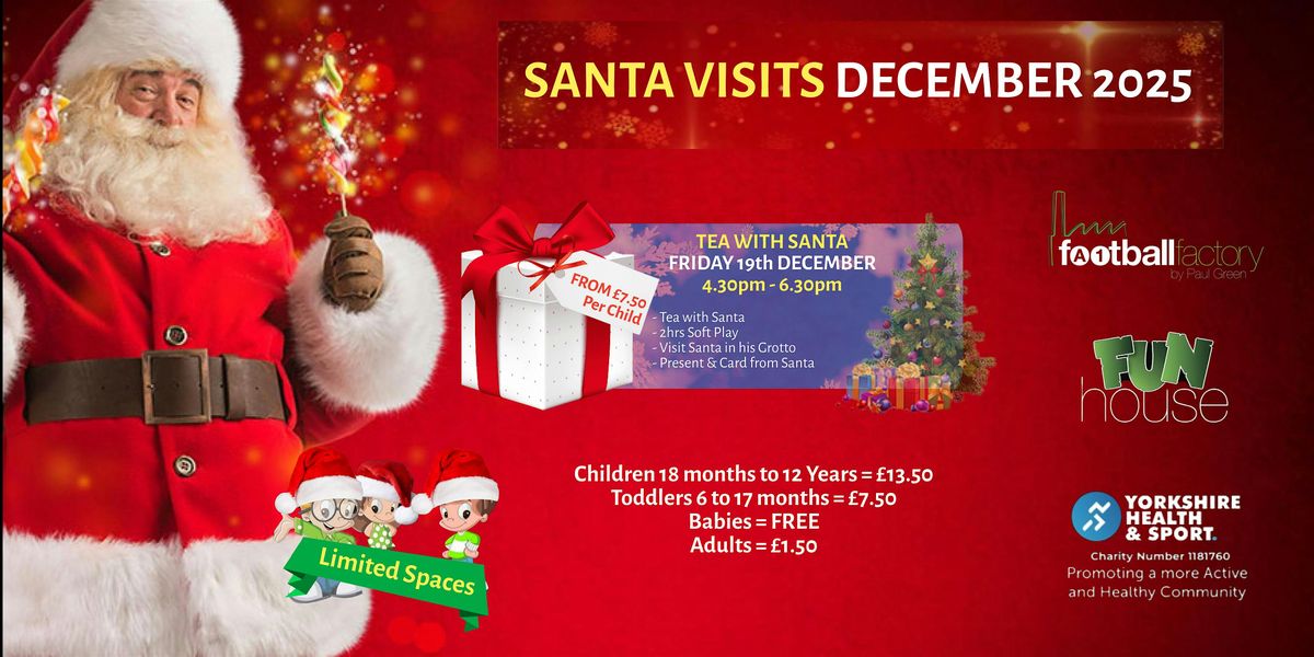 Tea with Santa - Fri 19th Dec 2025