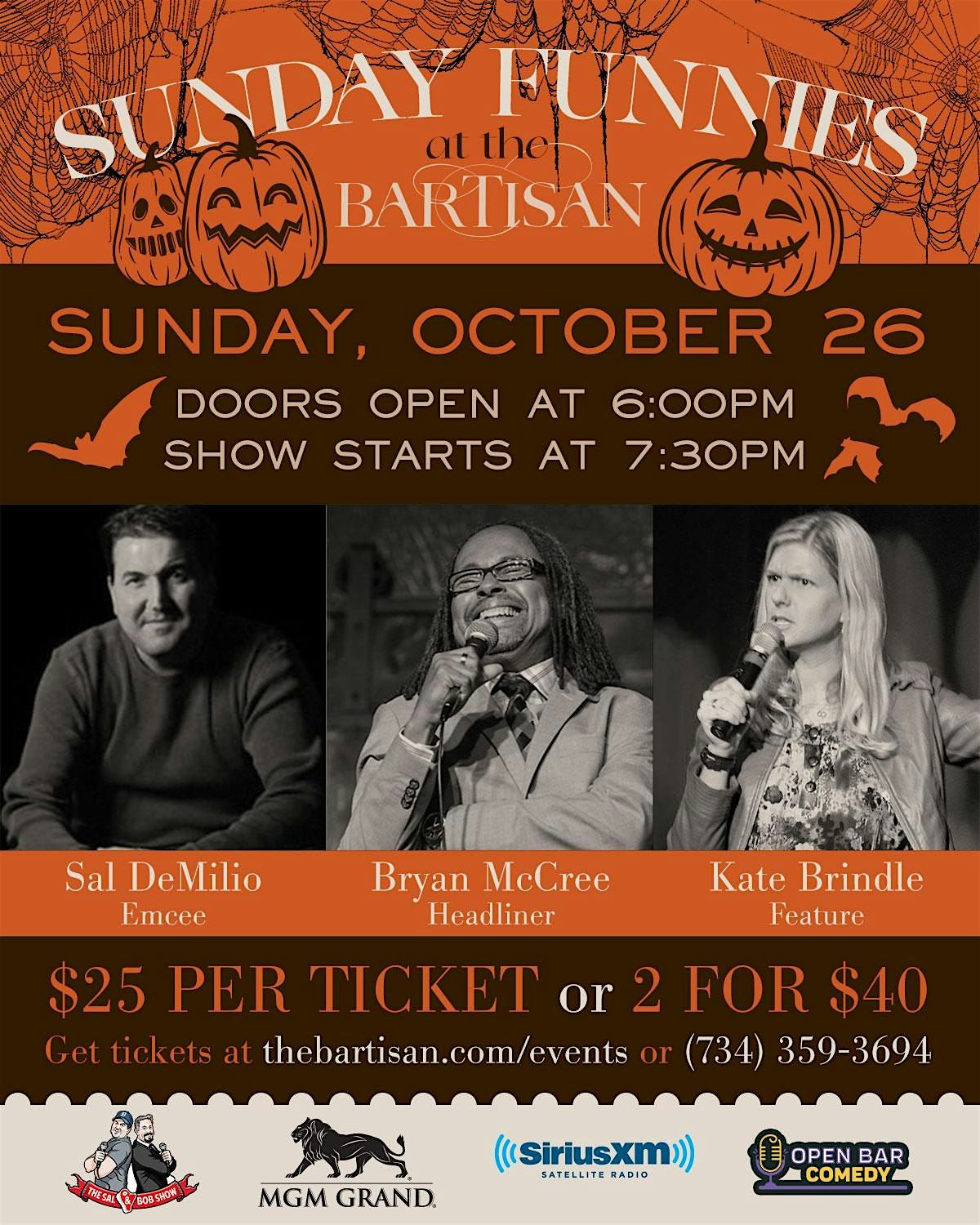 Sunday Funnies At The Bartisan!