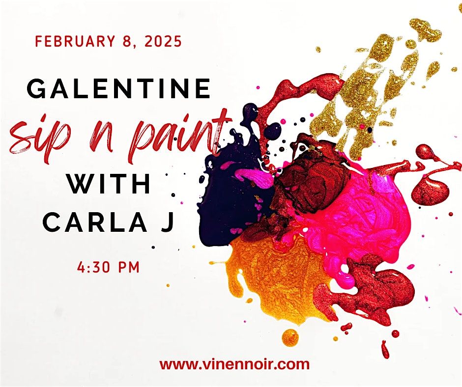 Galentine's Day Sip & Paint at Vin En Noir