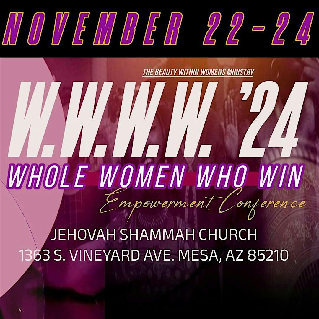 W.W.W.W. '24 (Whole Women Who Win) Conference