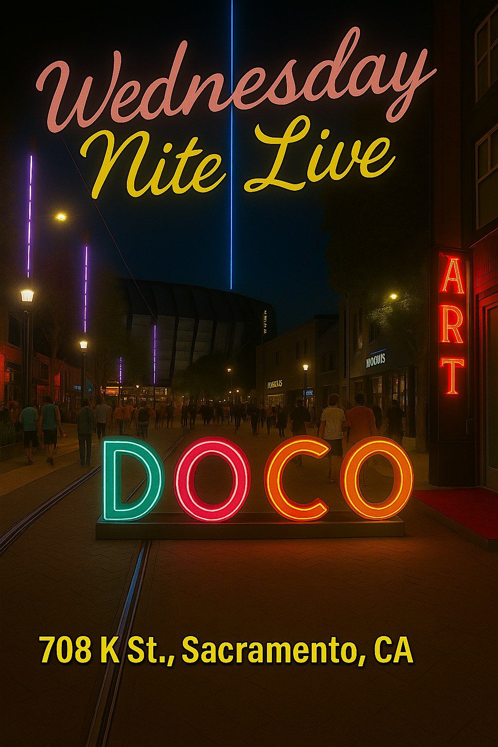 WEDNESDAY NITE LIVE W\/LIVE MUSIC, LIVE PODCAST & ART\u2026