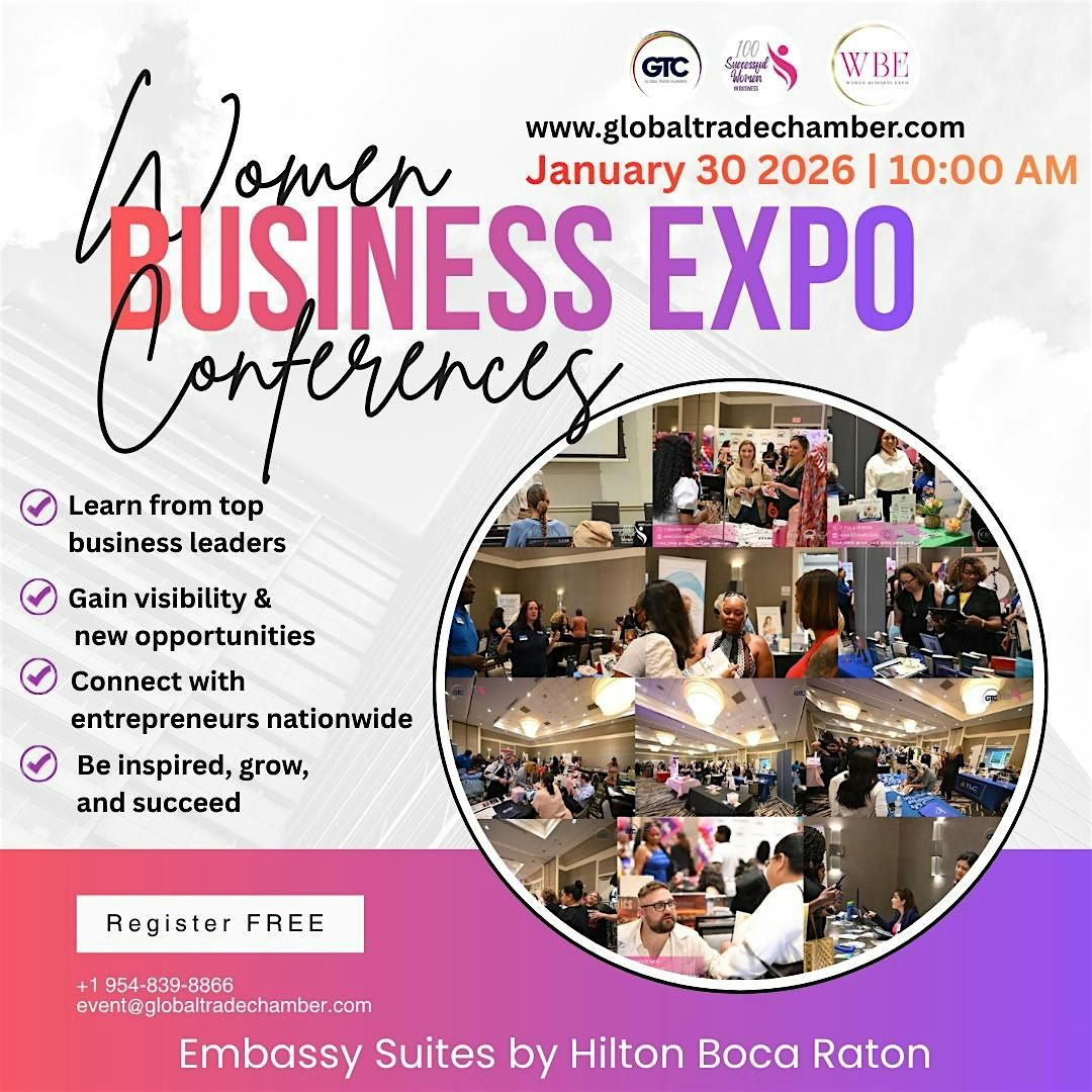 Women Business Expo Conferences Boca Raton 2026