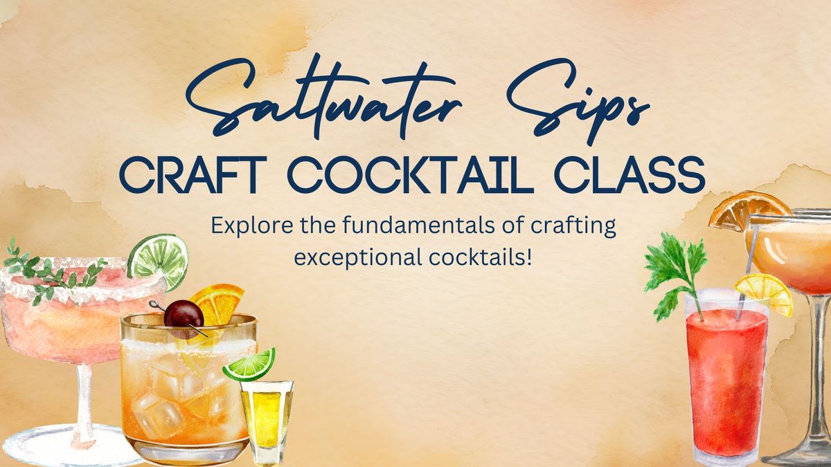 FALL Craft Cocktail Class