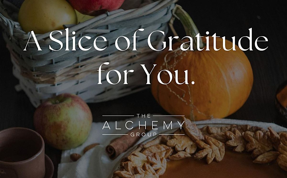 The Alchemy Group\u2019s Annual Pie Event