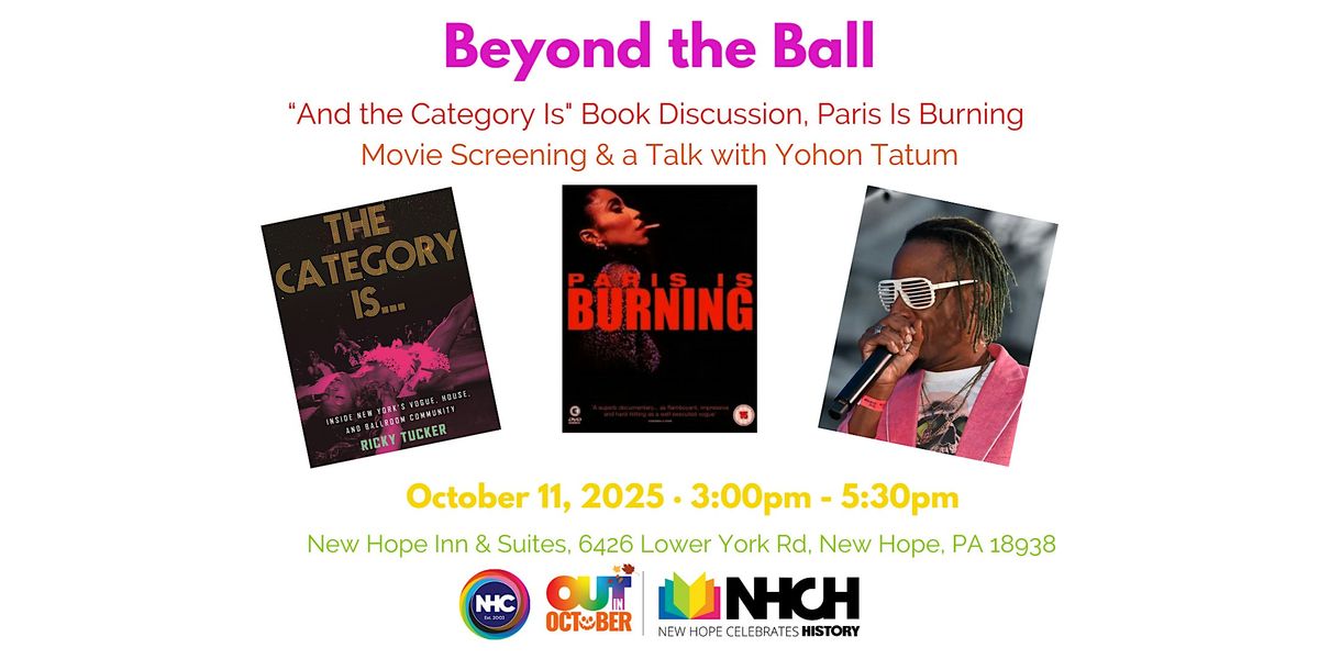 Beyond the Ball: "And the Category Is"