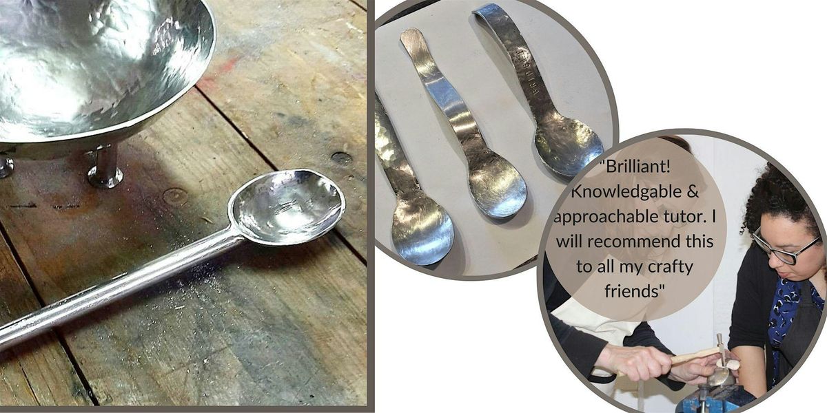 Pewter spoon workshop