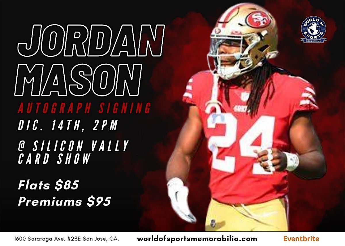 49ERS super star Jordan Mason meet and greet