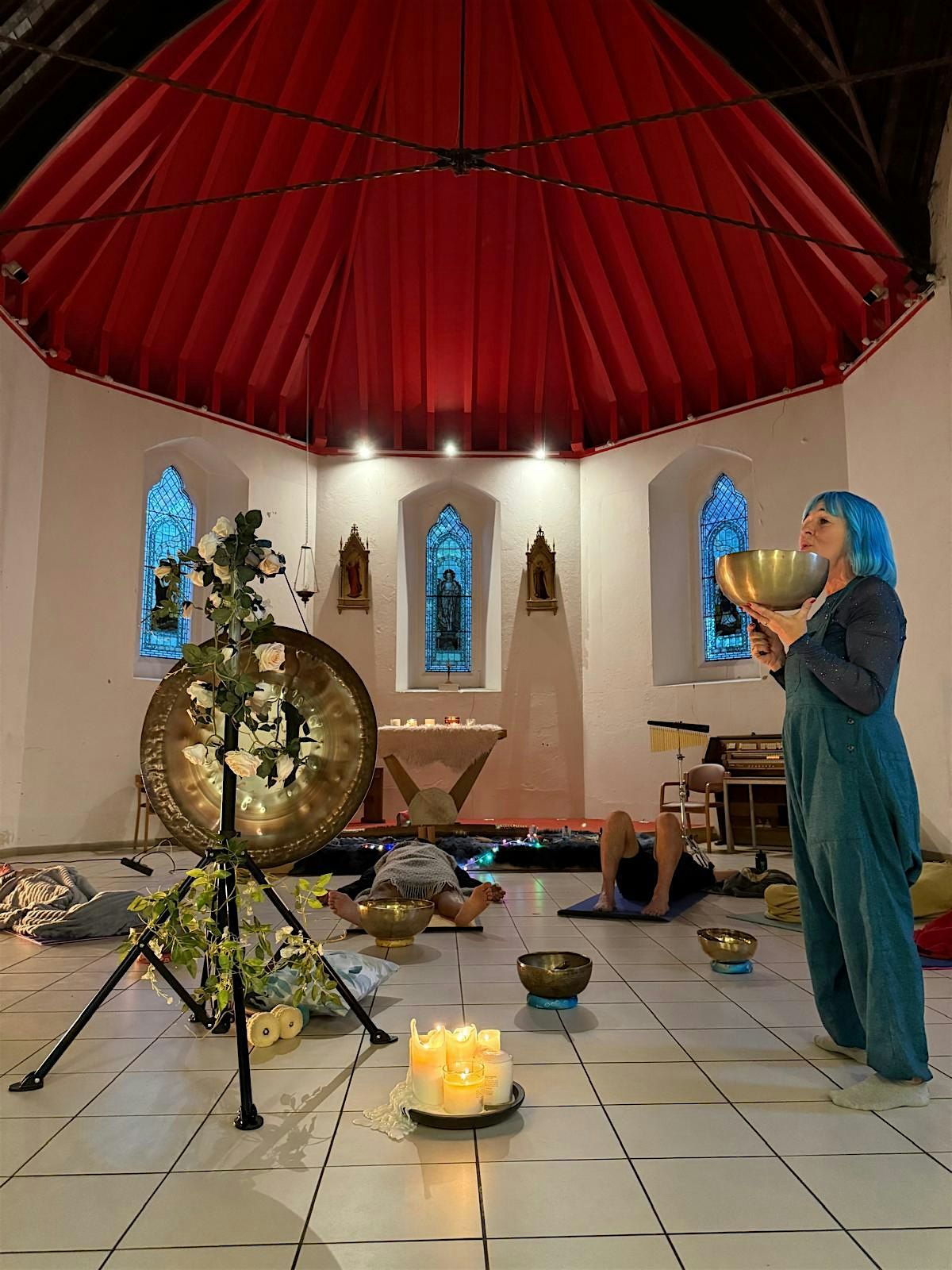 Sound Bath, Yoga & Cacao: International Musician Maria Nayler & Lucy Small