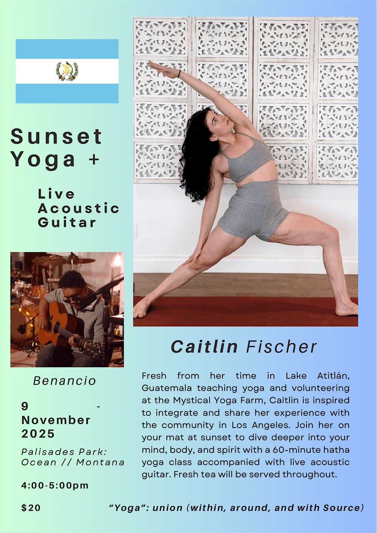 Sunset Yoga + Live Acoustic Guitar