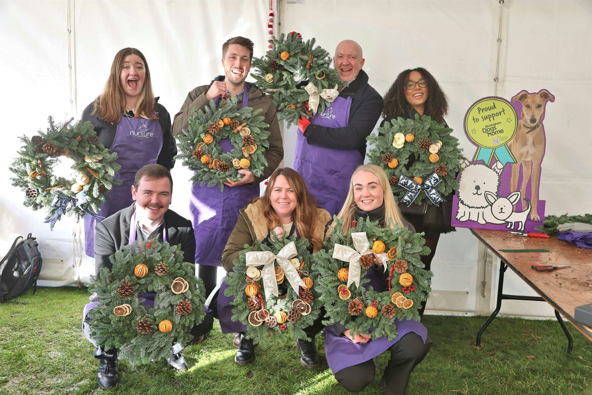 Birmingham Business Park Wreath Making 2025: Birmingham Hospice Fundraiser