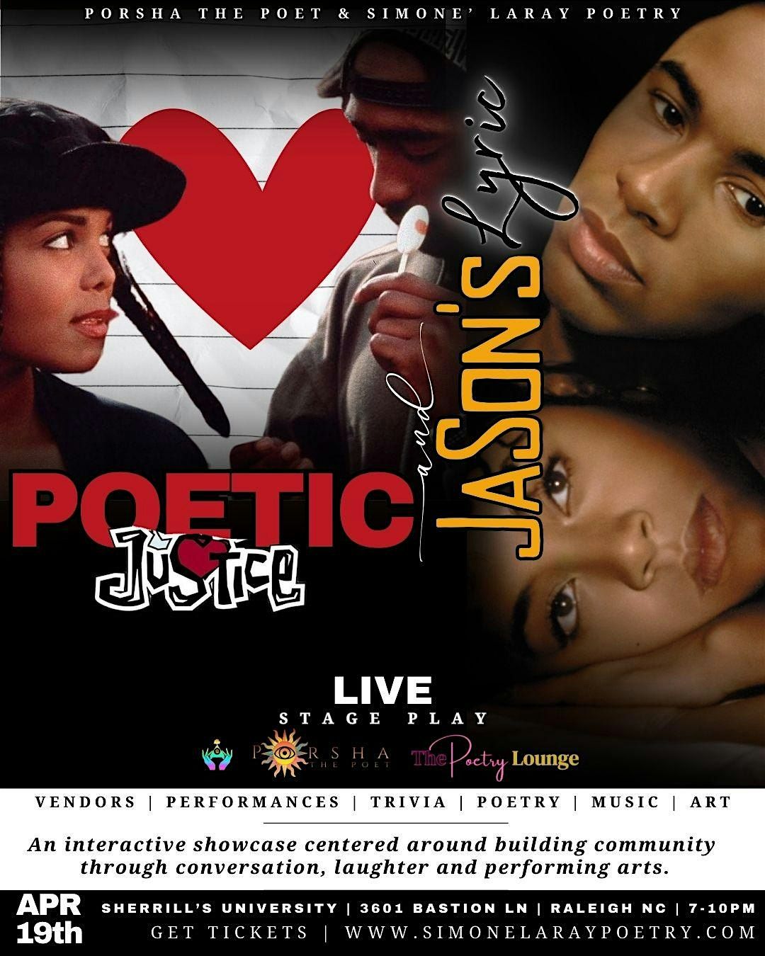 Poetic Justice & Jason\u2019s Lyric Live Stage Play