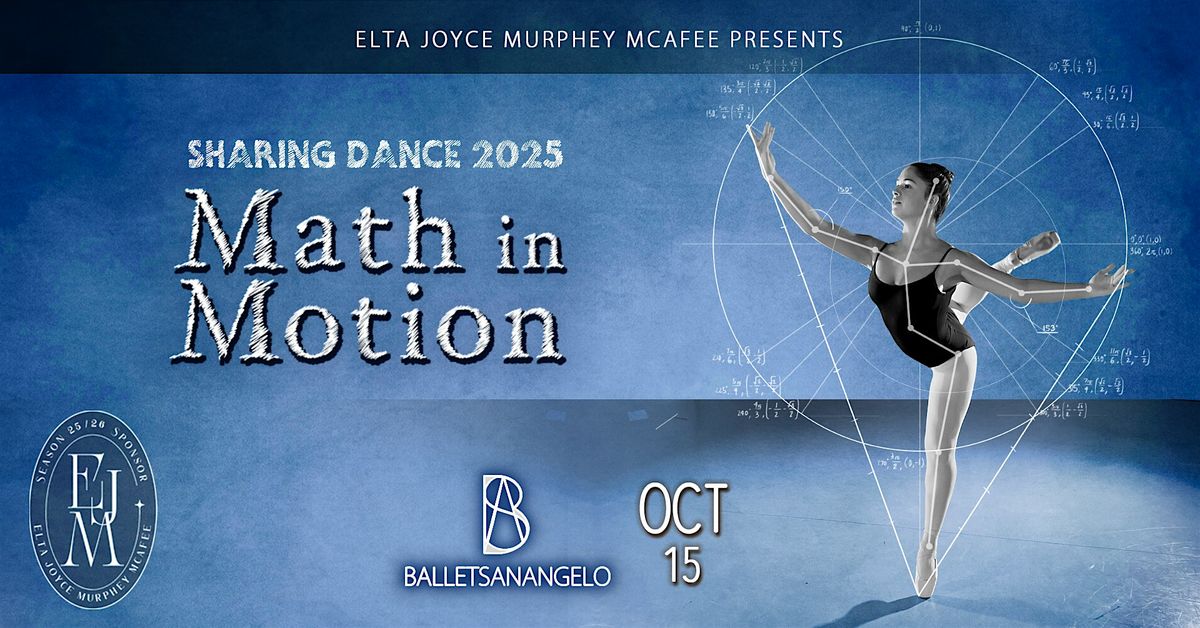Sharing Dance: Math in Motion