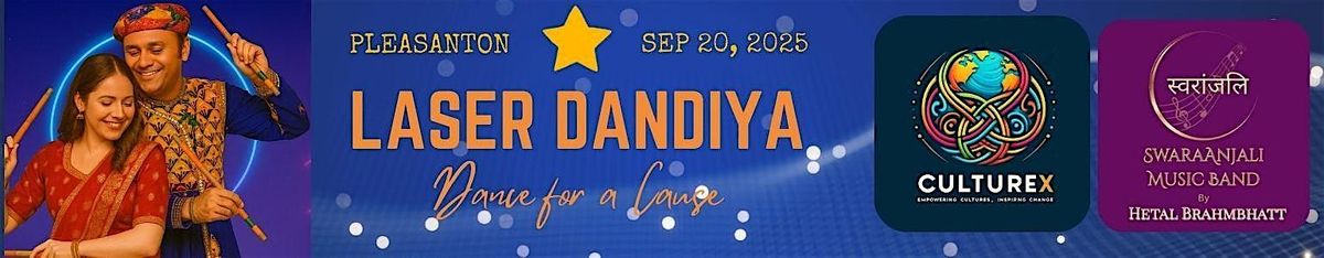 Laser Dandiya with Live Band in Pleasanton - presented by CultureX