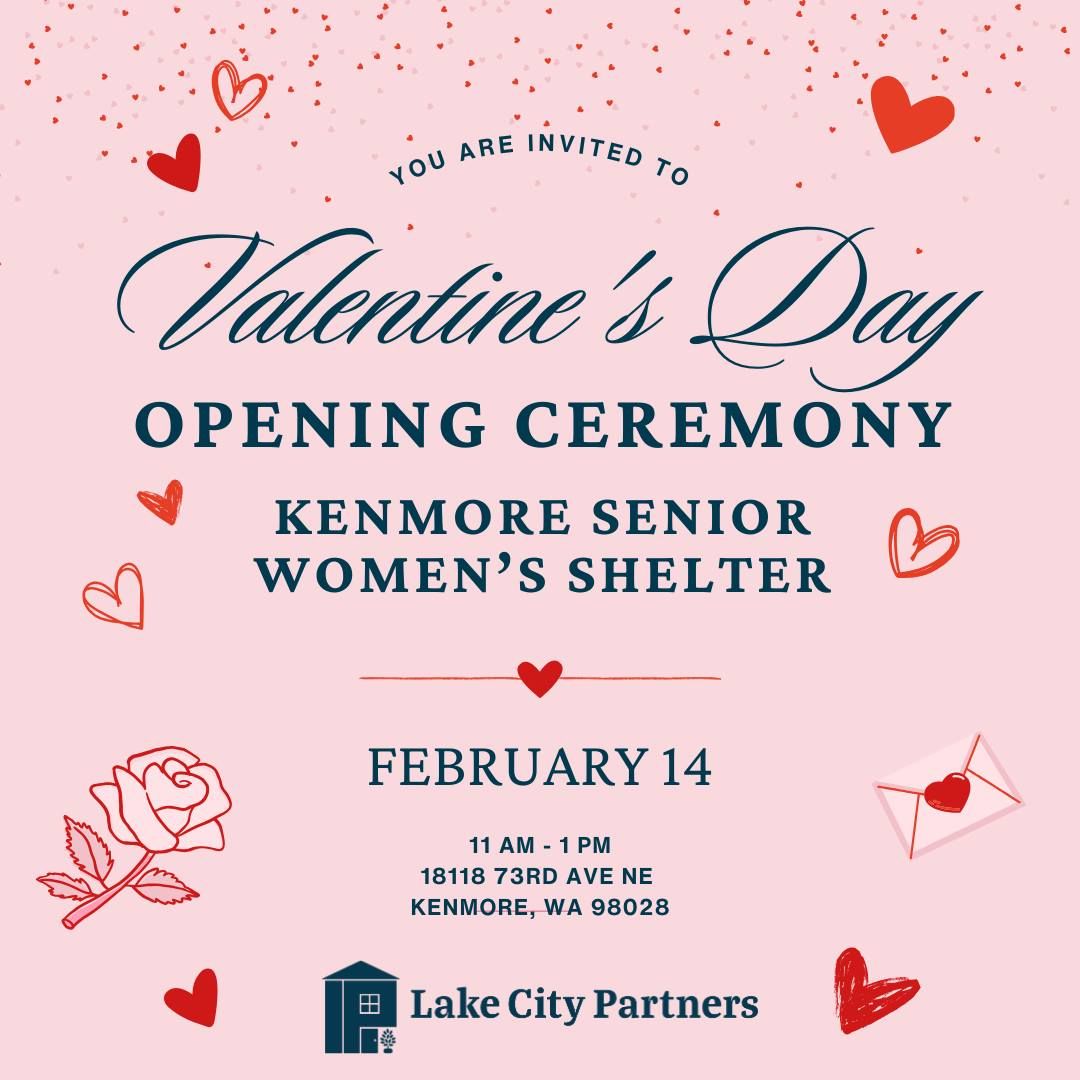 Valentine's Day Opening Ceremony of the Kenmore Senior Women's Shelter