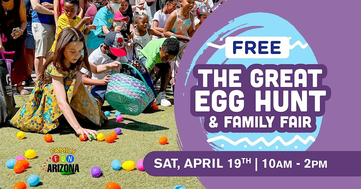 FREE 5th Annual Great Egg Hunt & Family Fair!