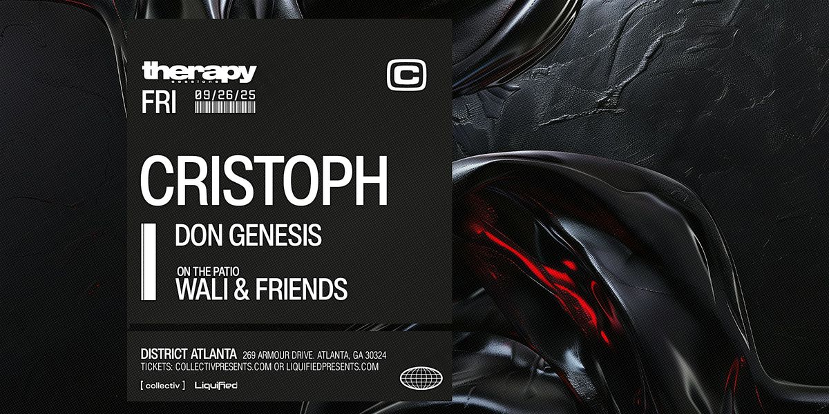 CRISTOPH  | Friday September 26th 2025  | District Atlanta