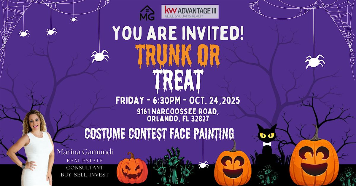 TRUNK OR TREAT!